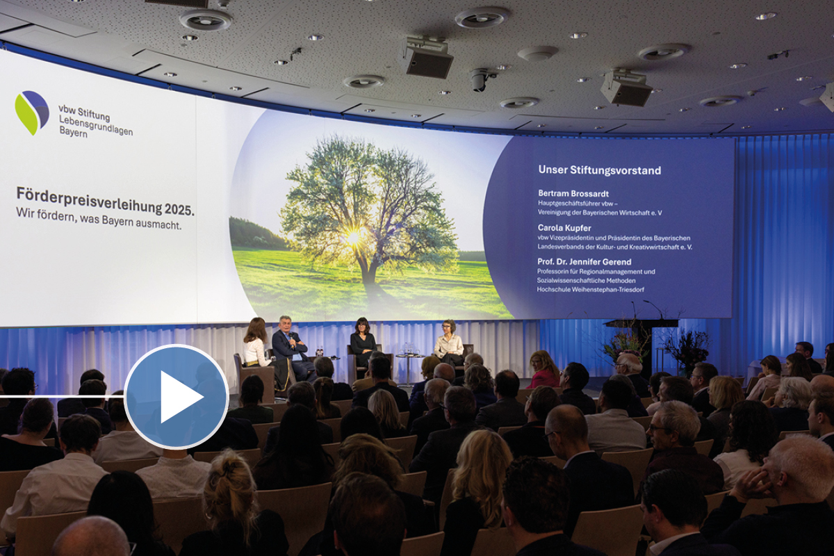 Preisverleihung Stiftung Lebensgrundlagen Bayern – BestOf